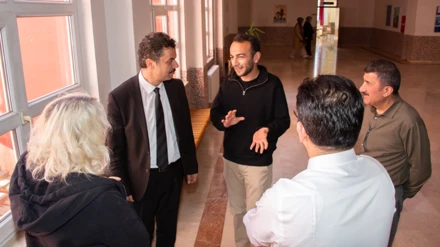 Rektörümüz Prof.Dr.Hüseyin Yılmaz Fakültemizi ziyaret etti.